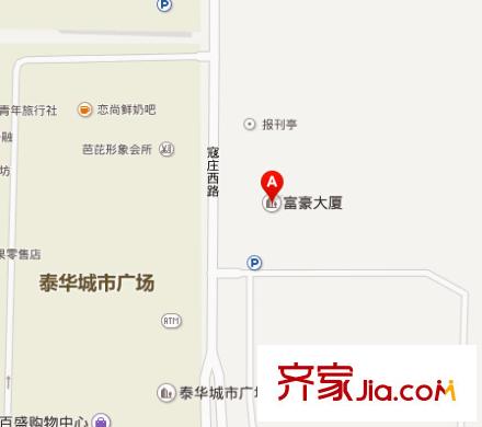 富豪大廈交通圖太原  