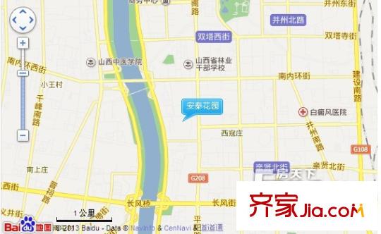 安泰花園交通圖太原  