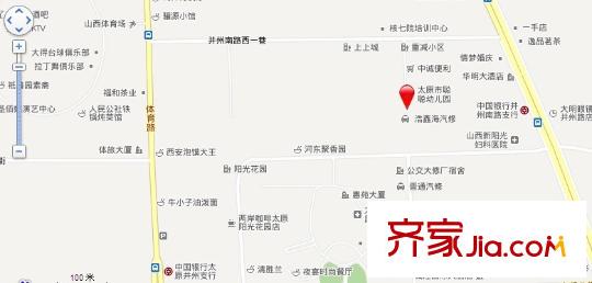 重減小區(qū)交通圖太原  