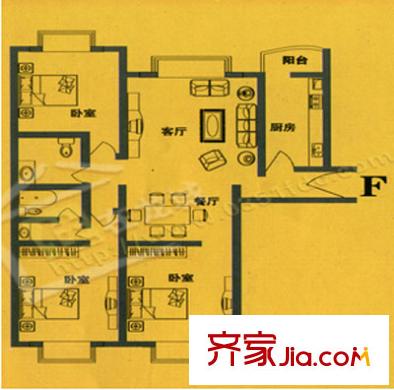 太原 長(zhǎng)風(fēng)欣中苑 戶型圖