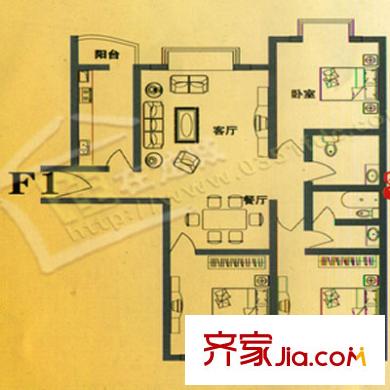 太原 長(zhǎng)風(fēng)欣中苑 戶型圖
