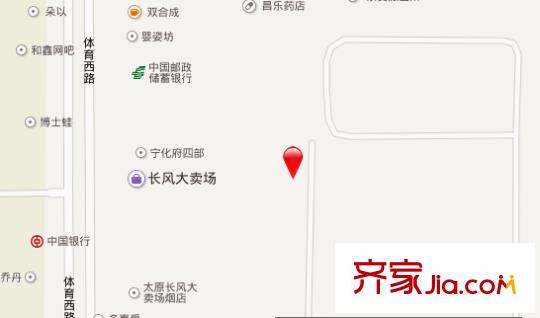 207所家屬樓交通圖太原  
