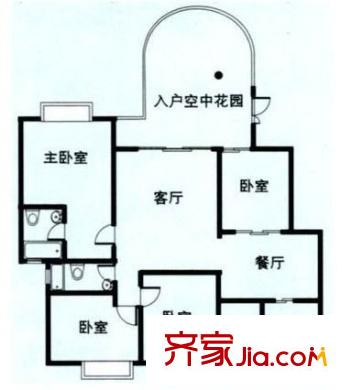 康寧小區(qū)綜合樓 0室 戶型圖