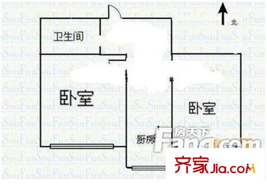 太原 物價局宿舍 戶型圖