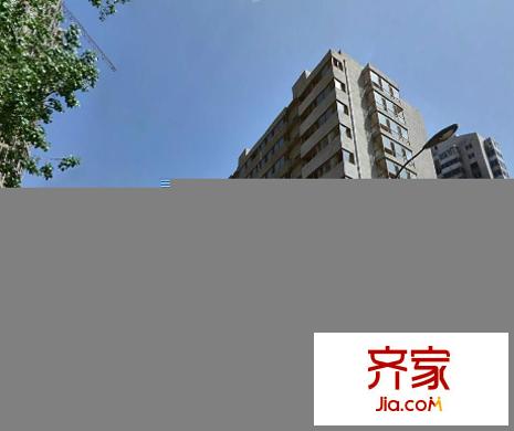 平板玻璃廠小區(qū)外景圖太原  