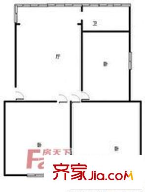 太原 市人行宿舍 戶型圖
