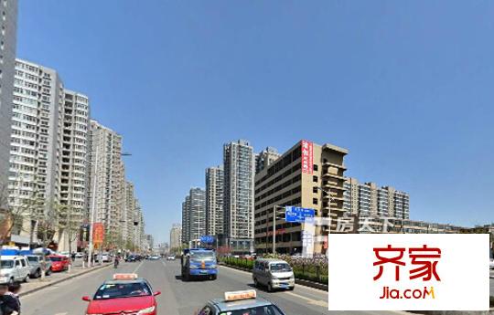 世紀(jì)花苑外景圖太原  