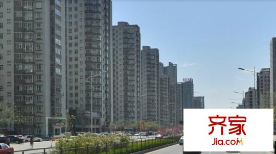 世紀(jì)花苑外景圖太原  