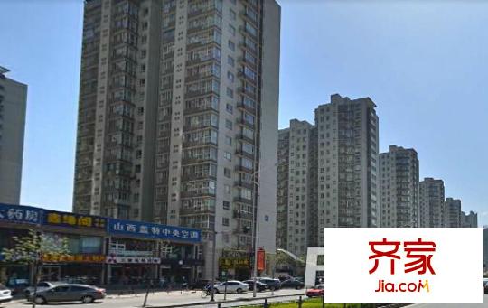 世紀(jì)花苑外景圖太原  