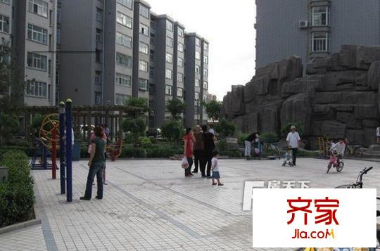 世紀(jì)花苑外景圖太原  