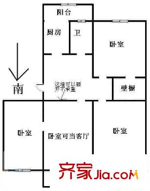 太原 警樂苑小區(qū) 戶型圖