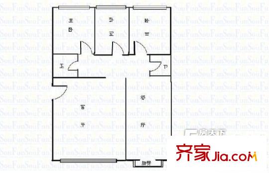 太原 警樂苑小區(qū) 戶型圖