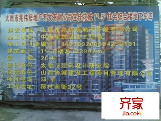 榮御原上園外景圖太原  周邊配套圖