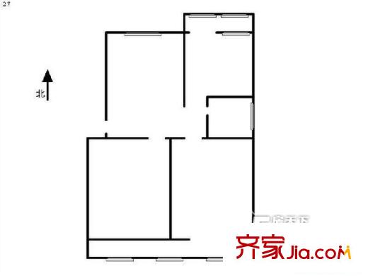 太原 橋東街鐵路宿舍 戶型圖