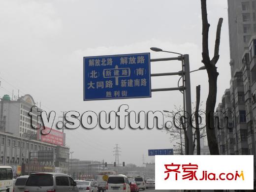 濱河城?左岸周邊路牌