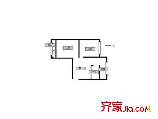 太原 太化新光第六小區(qū) 戶型圖