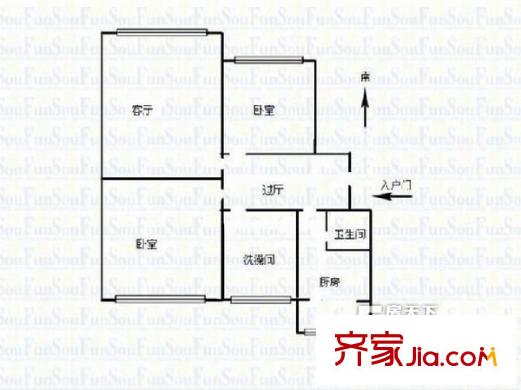 太原 老軍營北區(qū) 戶型圖
