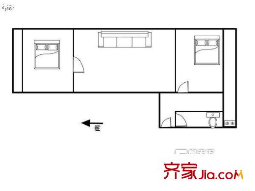 太原 景都花苑 戶型圖