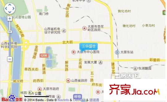 泛華盛世交通圖太原  
