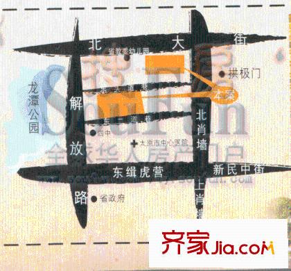 泛華盛世交通圖