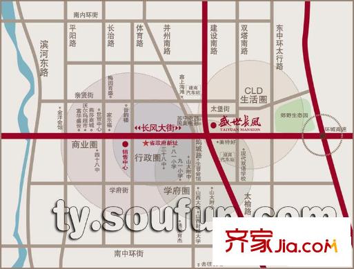 盛世長風(fēng)二期區(qū)位圖