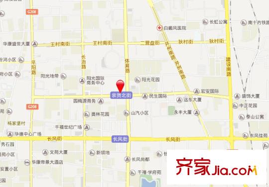 飛云小區(qū)交通圖太原  