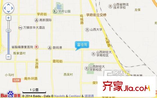 富佳苑交通圖太原  