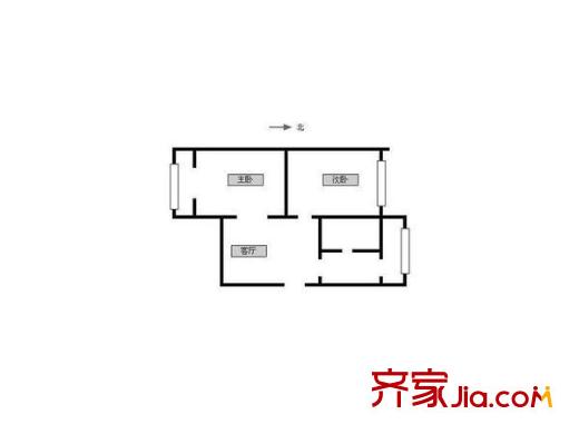 太原 鐵三局東院 戶型圖