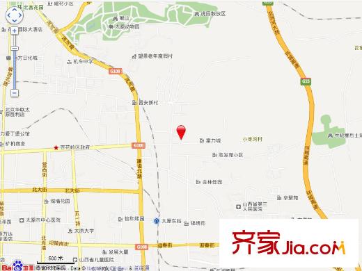 美域中央交通圖太原  