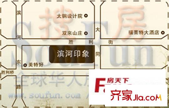 濱河印象交通圖