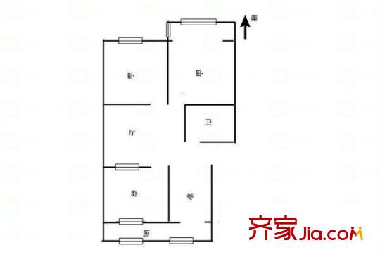 太原 錦都苑 戶型圖