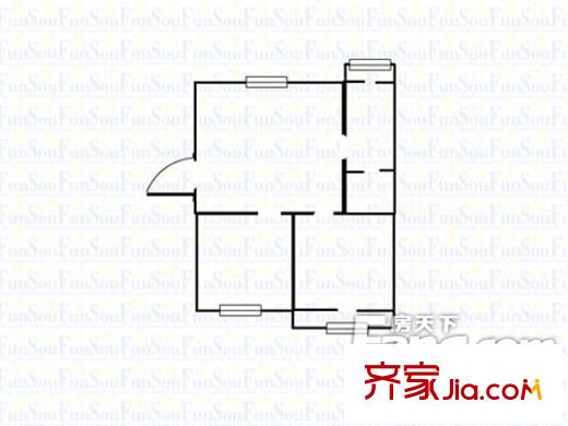 太原 腫瘤醫(yī)院宿舍 戶型圖