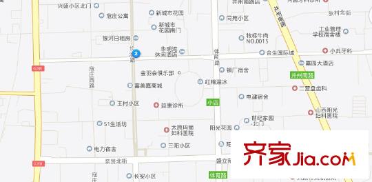 自行車廠宿舍交通圖太原  