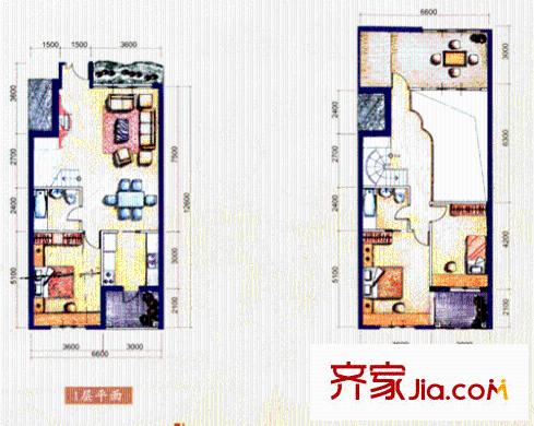 太原 凱旋大地 戶型圖