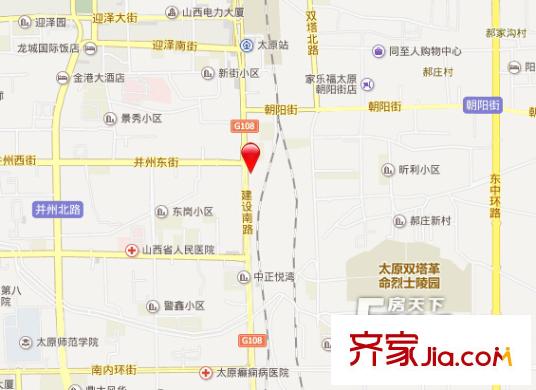 鐵一中宿舍交通圖太原  