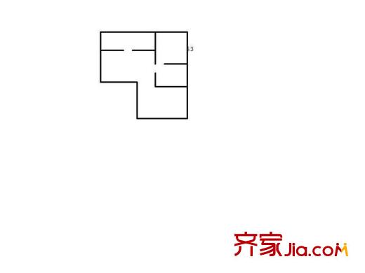 和平苑 2室 戶型圖