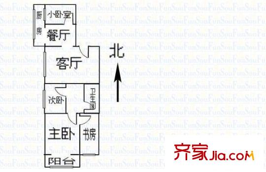 軍官小區(qū) 戶型圖