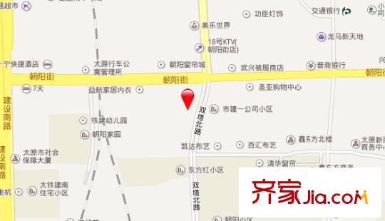溶劑廠宿舍交通圖太原  