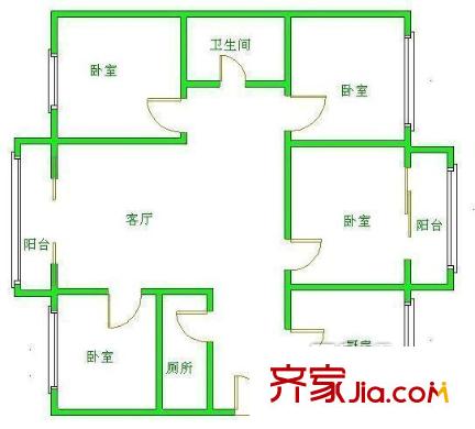 太原 歡樂林棲 戶型圖
