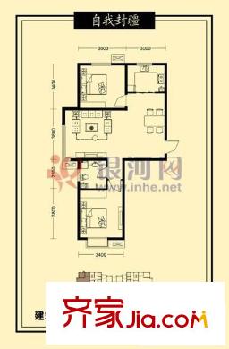 歡樂林棲 2室 戶型圖