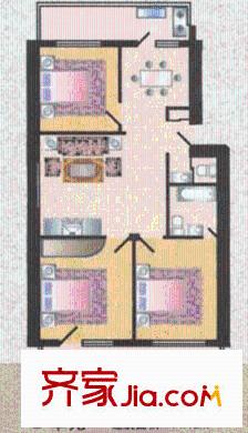 太原 石林苑 戶型圖