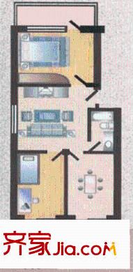 太原 石林苑 戶型圖