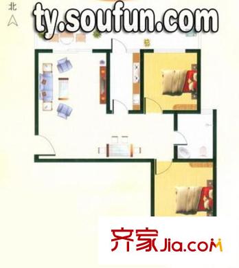 太原 德祥6院 戶型圖