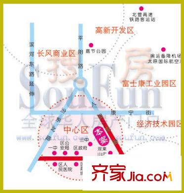 賓利國際商務(wù)公寓交通圖