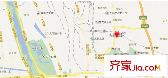 裕豐惠澤園交通圖太原  