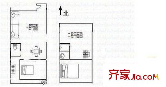 華匯尚領(lǐng)世家 3室 戶型圖