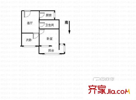 太原 雙北小區(qū) 戶型圖