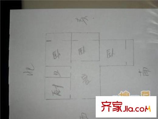 山西醫(yī)科大學家屬樓北院 3室 戶型圖