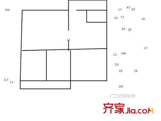 太原 山西建筑職業(yè)技術(shù)學(xué)院宿舍 戶型圖