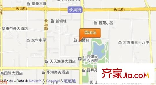 國瑞苑交通圖太原  